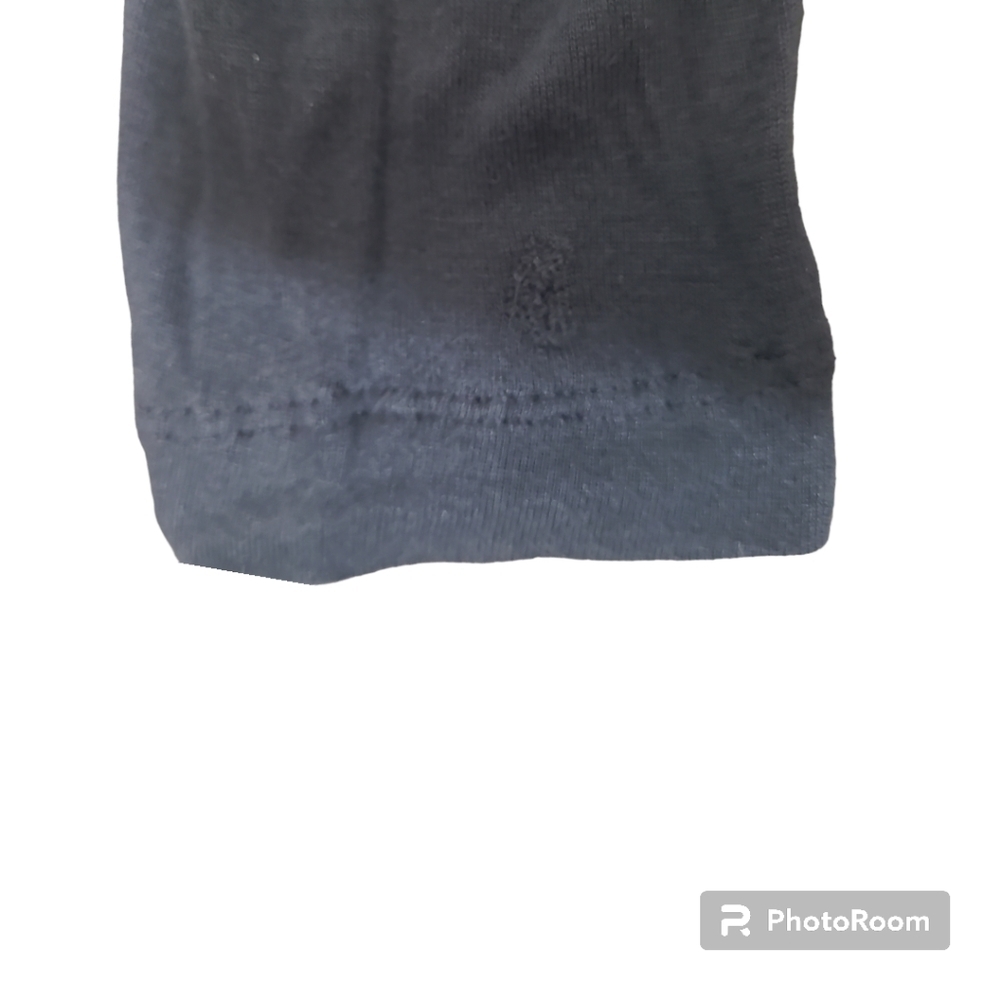 Rag & Bone Long Sleeve Modal Silk Mixed Media Distressed Top Sheer Trim Size S - Picture 7 of 10